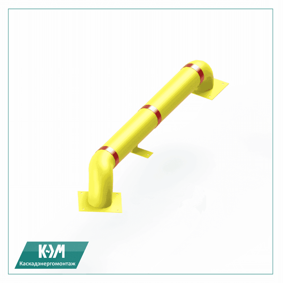 Прямой колесоотбойник 159х4